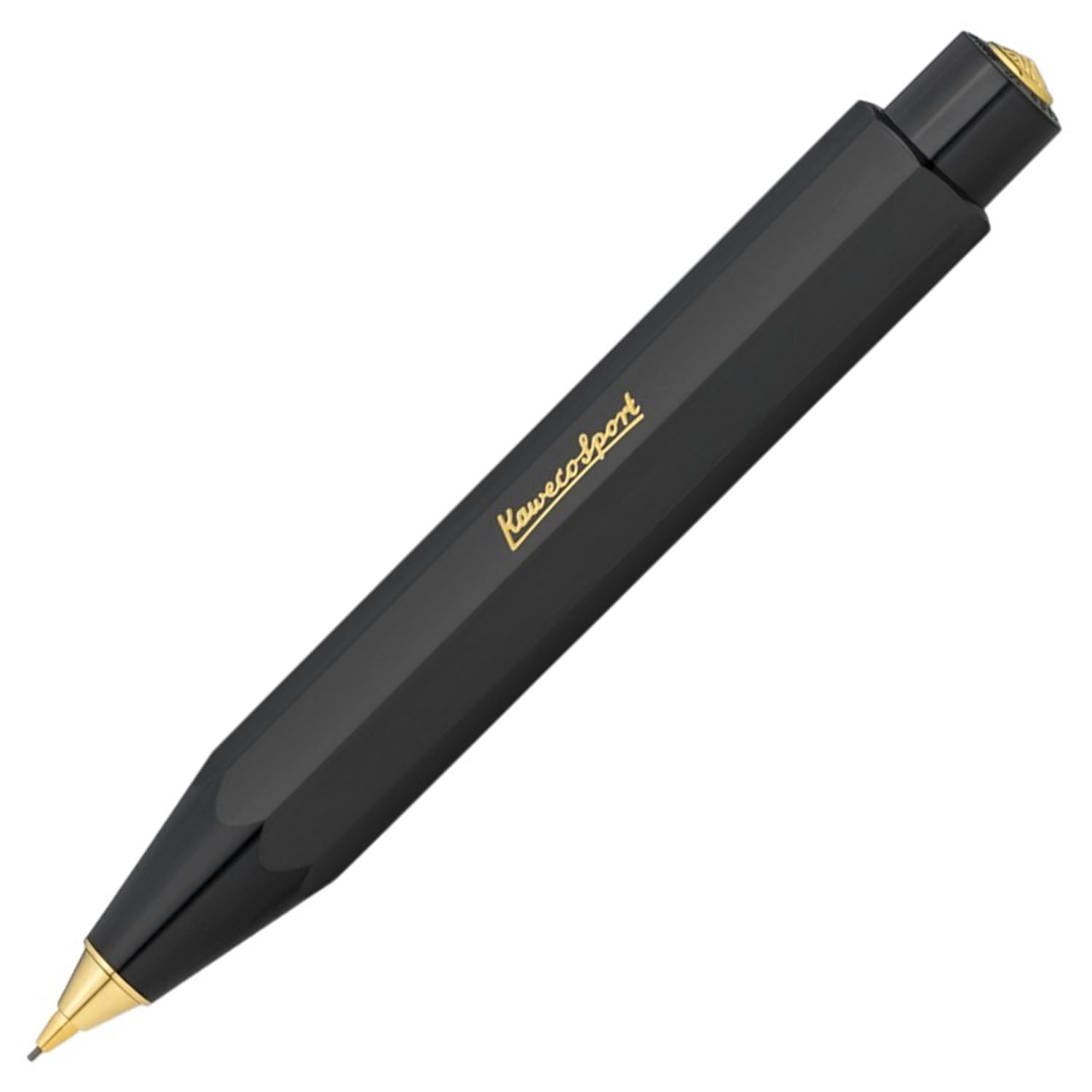 Kaweco Classic Sport Black GT Mechanical Pencil (0.7 MM) 10000050 (Clip Not Included)