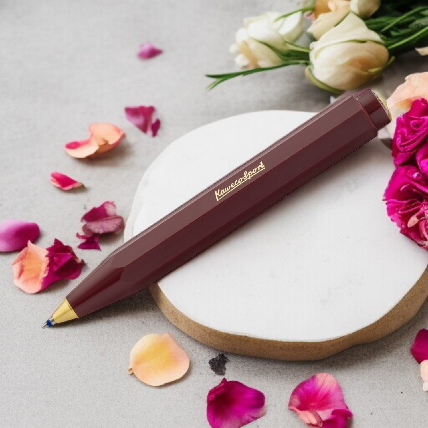 Kaweco Classic Sport Bordeaux GT Ballpoint Pen 10000492 (Clip Not Included)