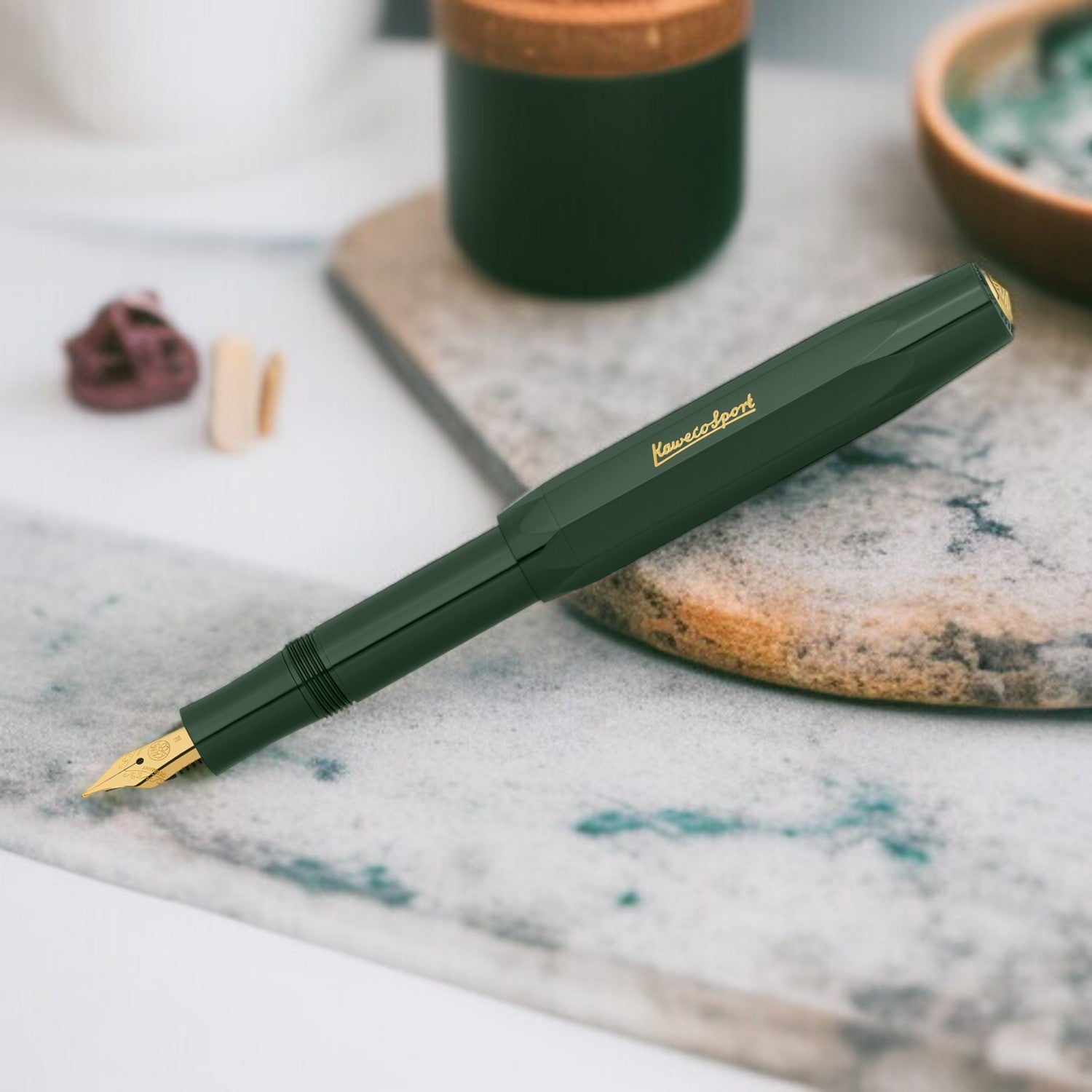 Kaweco Classic Sport Green GT Fountain Pen (Clip Not Included)