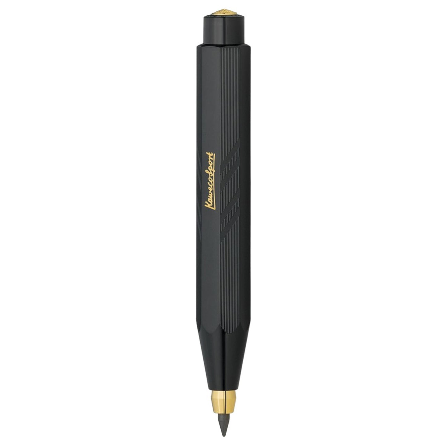 Kaweco Classic Sport Guilloche Black GT Clutch Pencil (3.2 MM) 10000066 (Clip Not Included)