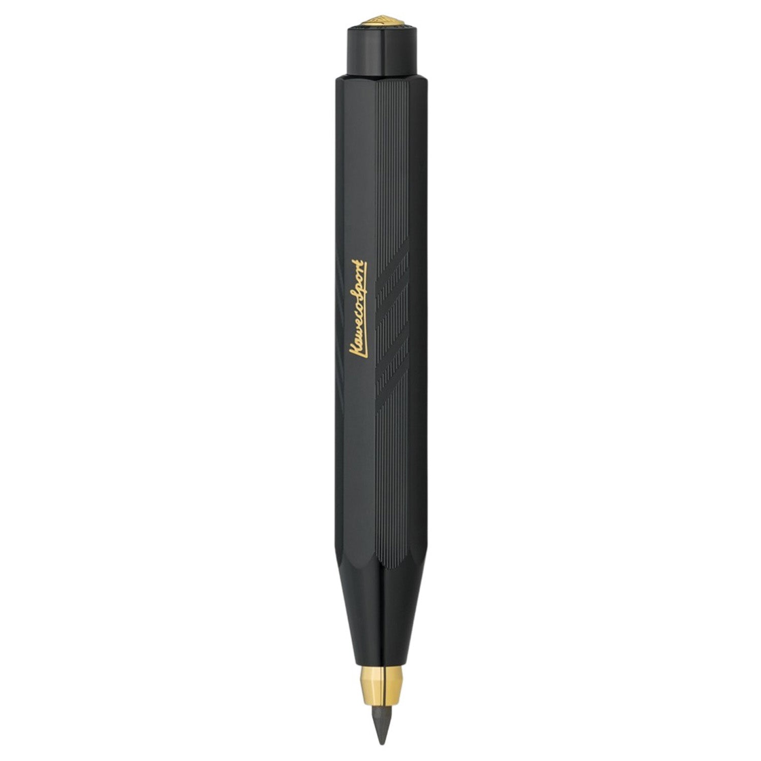 Kaweco Classic Sport Guilloche Black GT Clutch Pencil (3.2 MM) 10000066 (Clip Not Included)