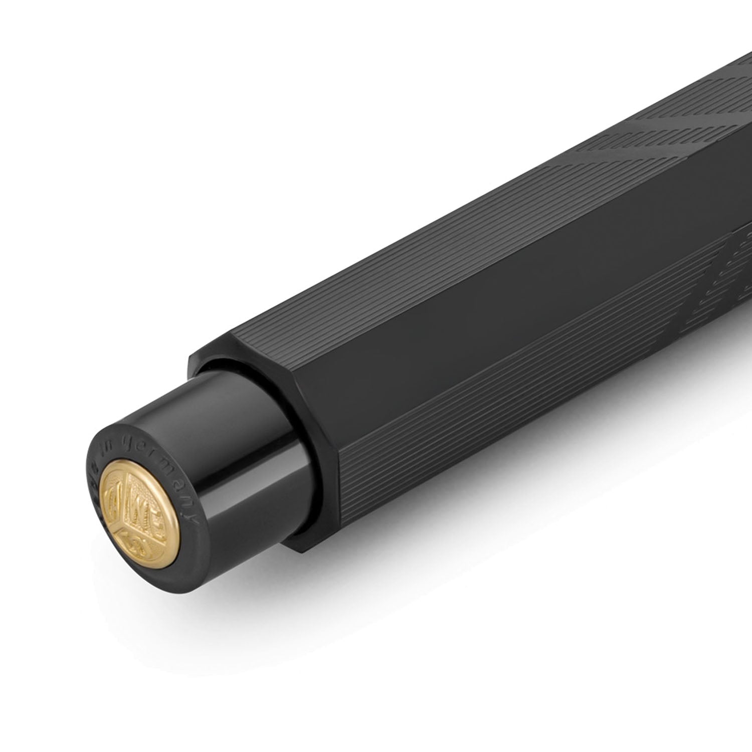 Kaweco Classic Sport Guilloche Black GT Mechanical Pencil (0.7 MM) 10000067 (Clip Not Included)