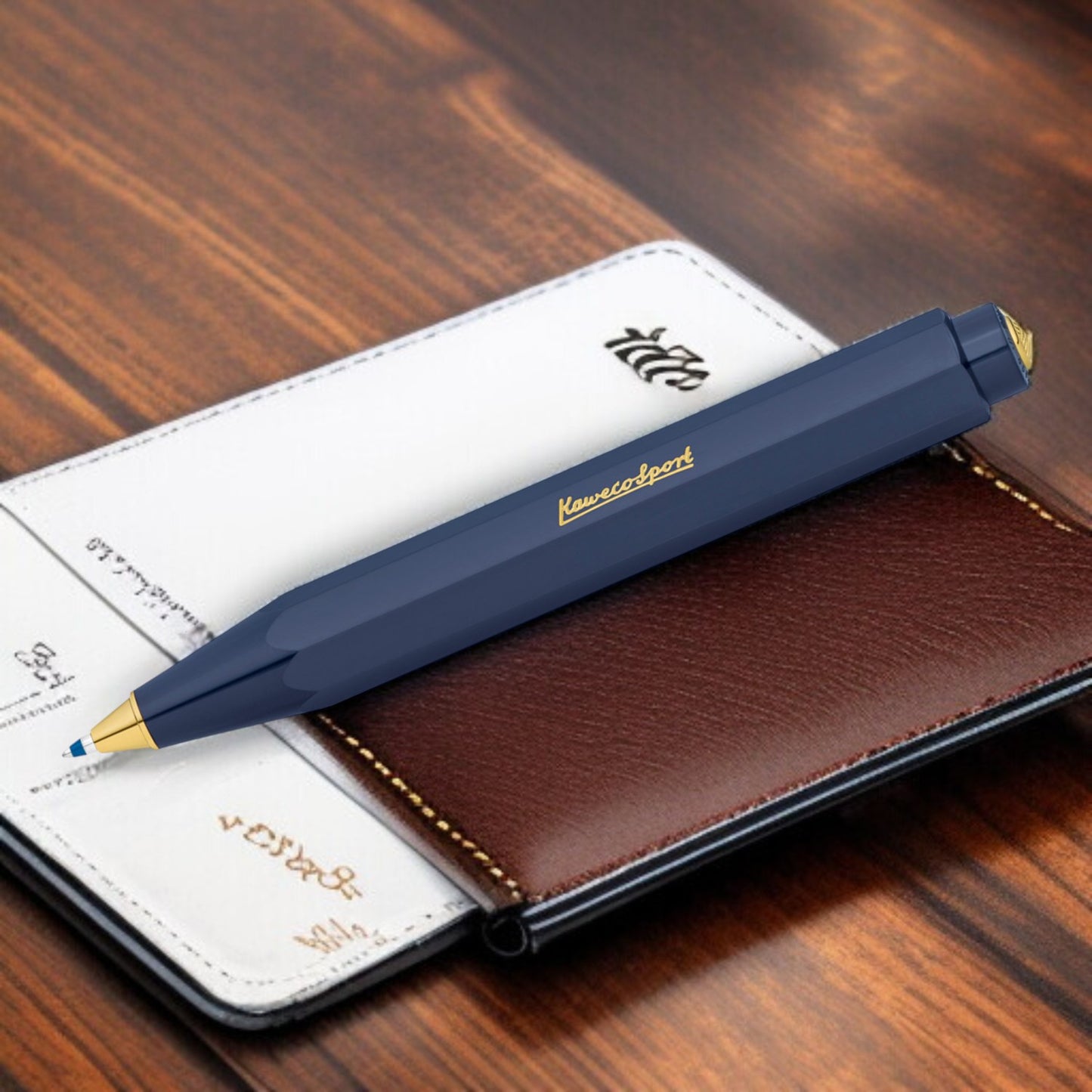 Kaweco Classic Sport Navy GT Ballpoint Pen 10001743 (Clip Not Included)