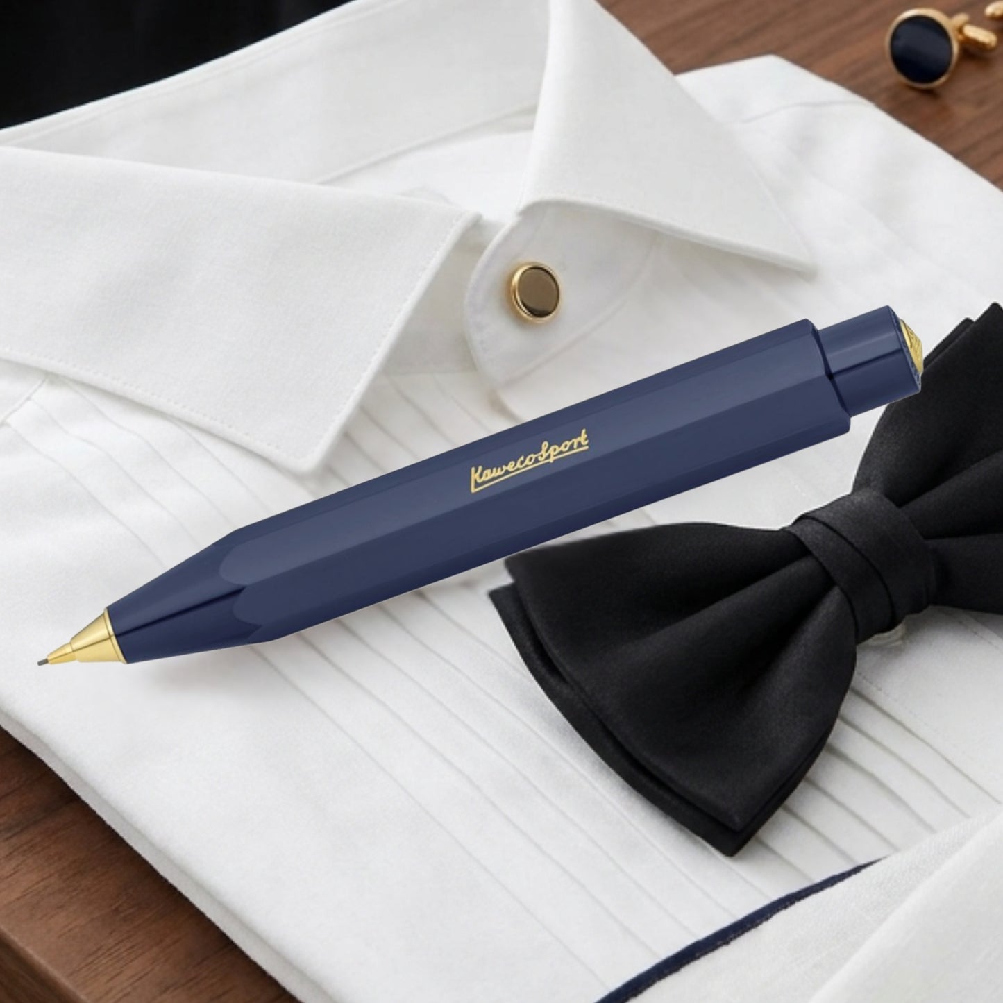Kaweco Classic Sport Navy GT Mechanical Pencil (0.7 MM) 10001735 (Clip Not Included)