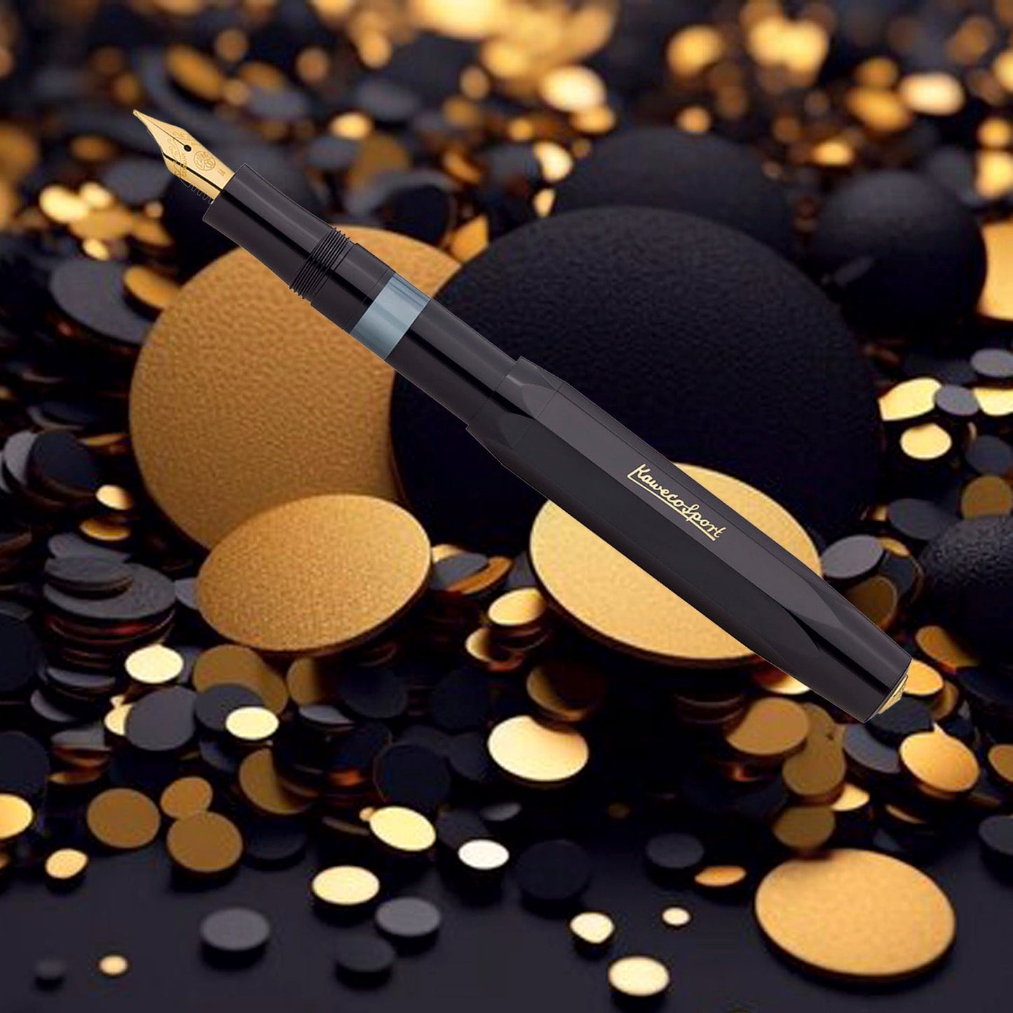 Kaweco Classic Sport Piston Black GT Fountain Pen