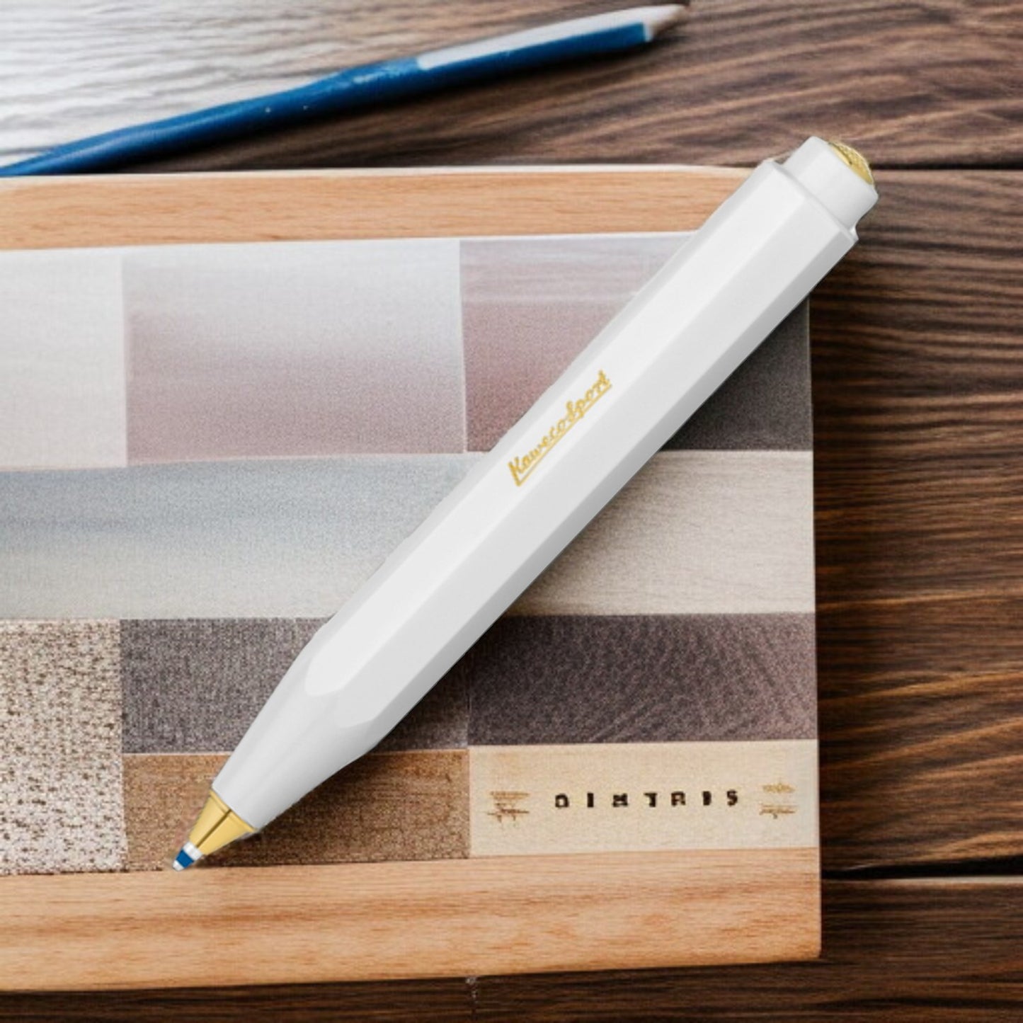 Kaweco Classic Sport White GT Ballpoint Pen 10000019 (Clip Not Included)