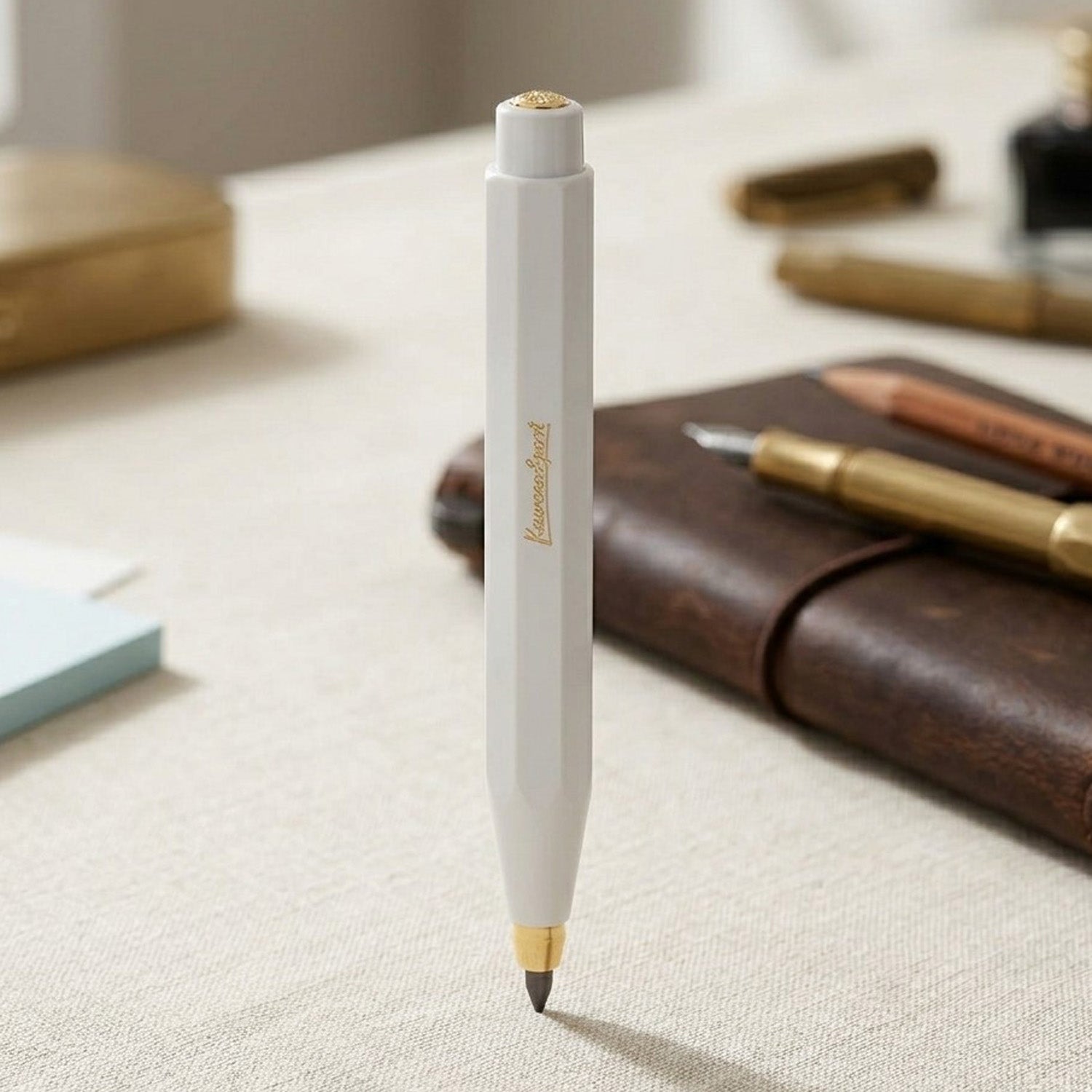 Kaweco Classic Sport White GT Clutch Pencil (3.2 MM) 10000041 (Clip Not Included)