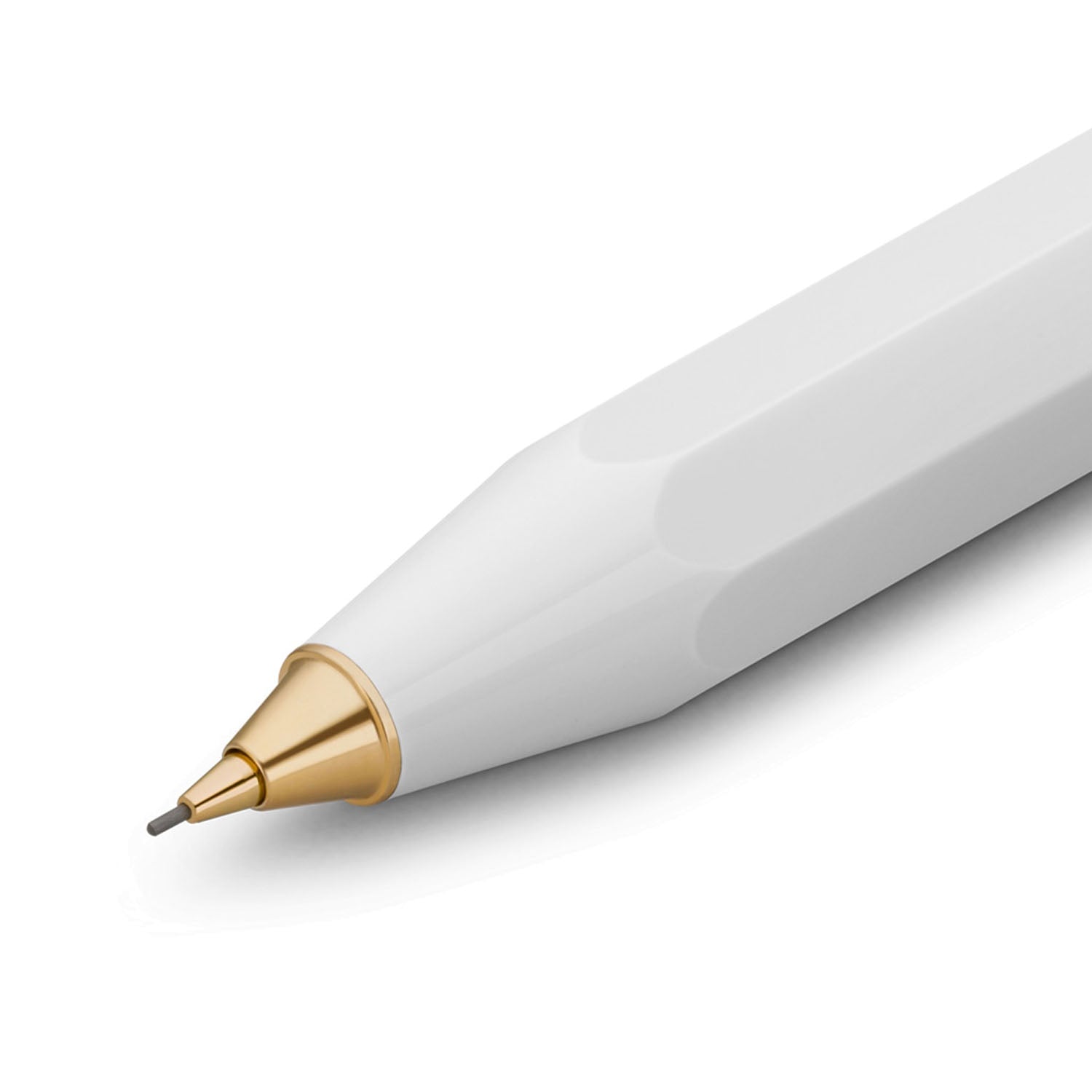 Kaweco Classic Sport White GT Mechanical Pencil (0.7 MM) 10000052 (Clip Not Included)