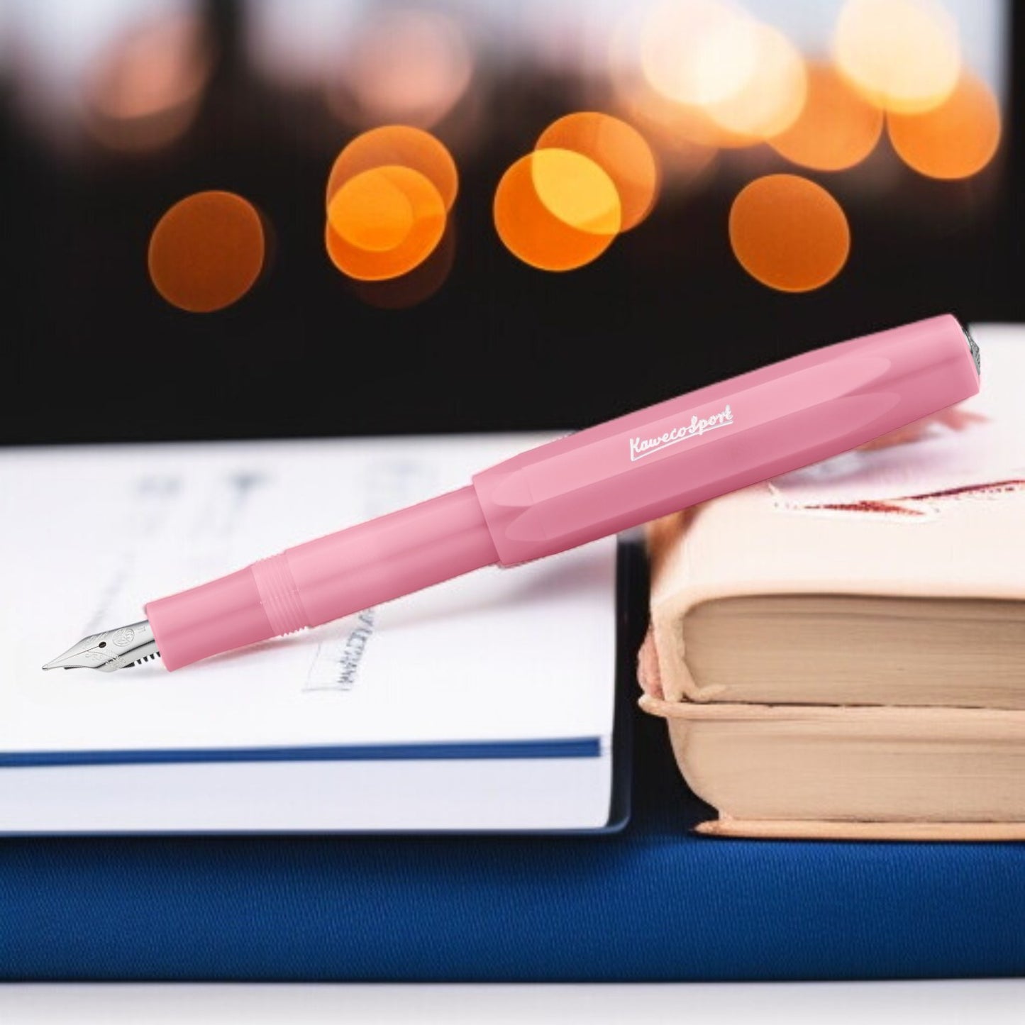 Kaweco Frosted Sport Blush Pitaya CT Fountain Pen (Clip Not Included)