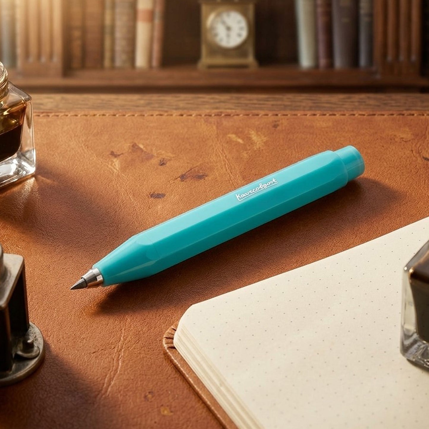 Kaweco Frosted Sport Light Blueberry CT Clutch Pencil (3.2 MM) 10001872 (Clip Not Included)