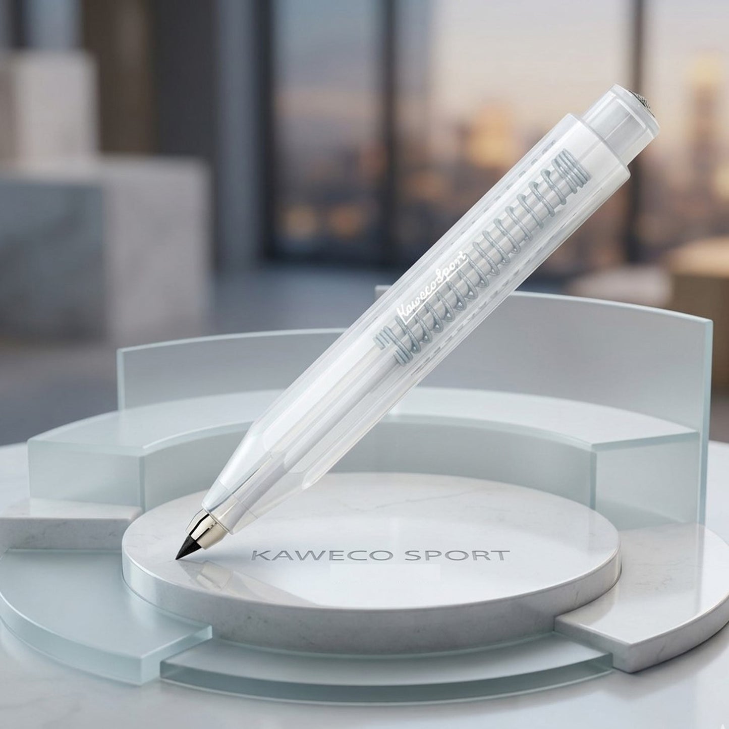 Kaweco Frosted Sport Natural Coconut CT Clutch Pencil (3.2 MM) 10001624 (Clip Not Included)