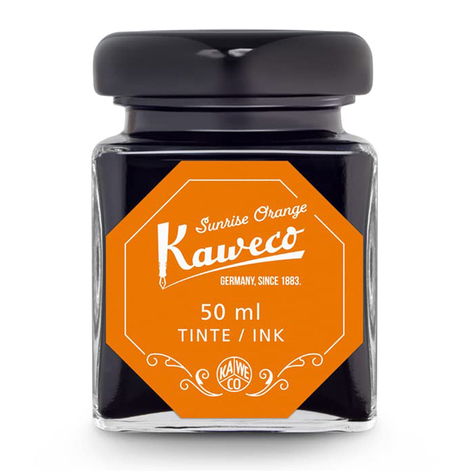 Kaweco Ink Bottle (Sunrise Orange - 50 ML) 10002199
