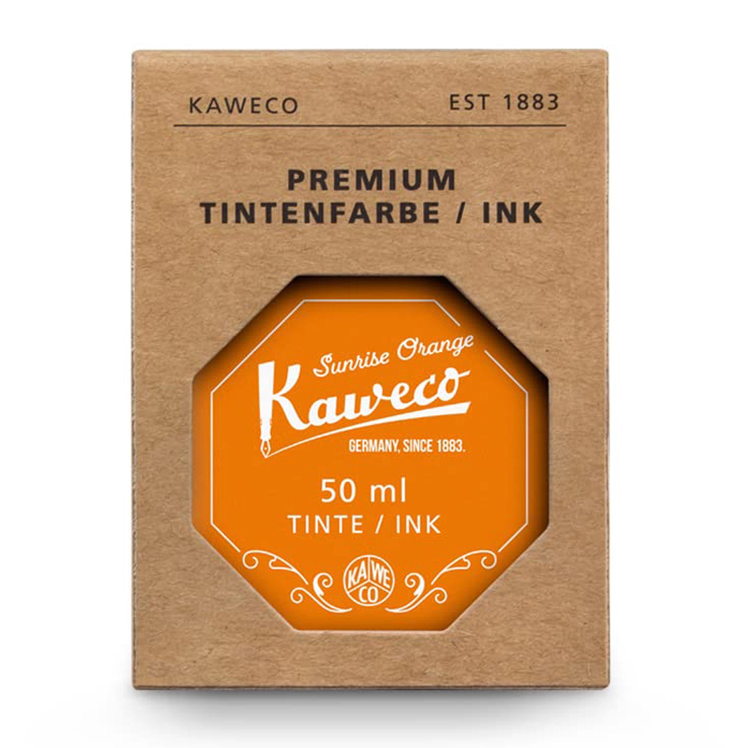 Kaweco Ink Bottle (Sunrise Orange - 50 ML) 10002199