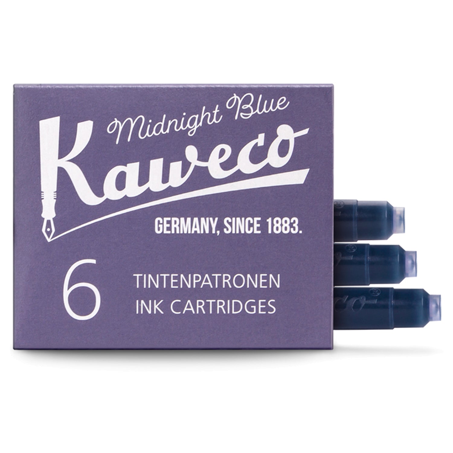 Kaweco Ink Cartridge (Midnight Blue - Pack of 6) 10000258