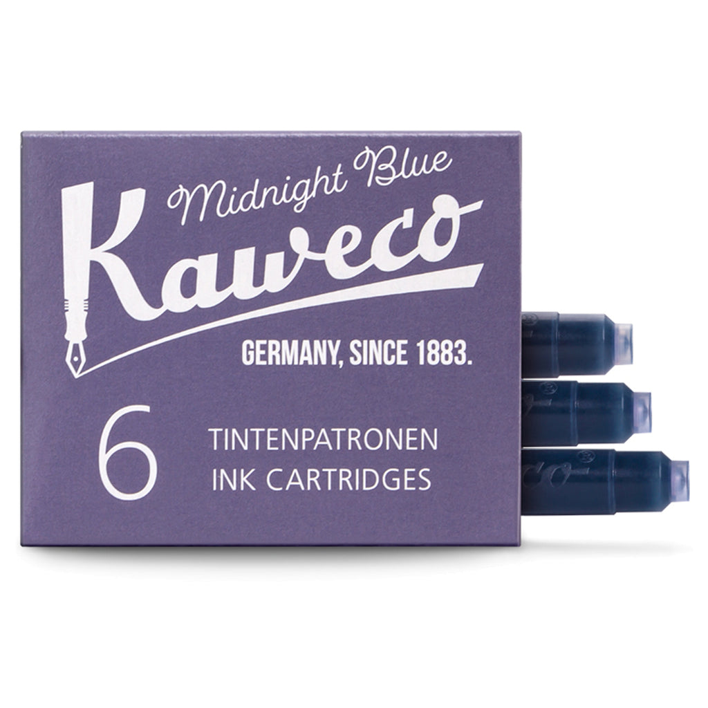 Kaweco Ink Cartridge (Midnight Blue - Pack of 6) 10000258