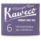 Kaweco Ink Cartridge (Midnight Blue - Pack of 6) 10000258