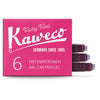 Kaweco Ink Cartridge (Ruby Red - Pack of 6) 10000008