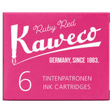 Kaweco Ink Cartridge (Ruby Red - Pack of 6) 10000008
