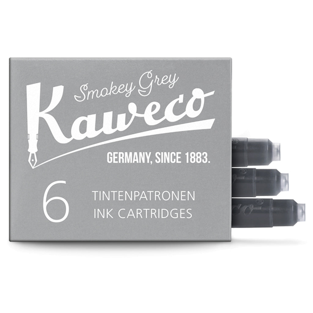 Kaweco Ink Cartridge (Smoky Grey - Pack of 6) 10000997