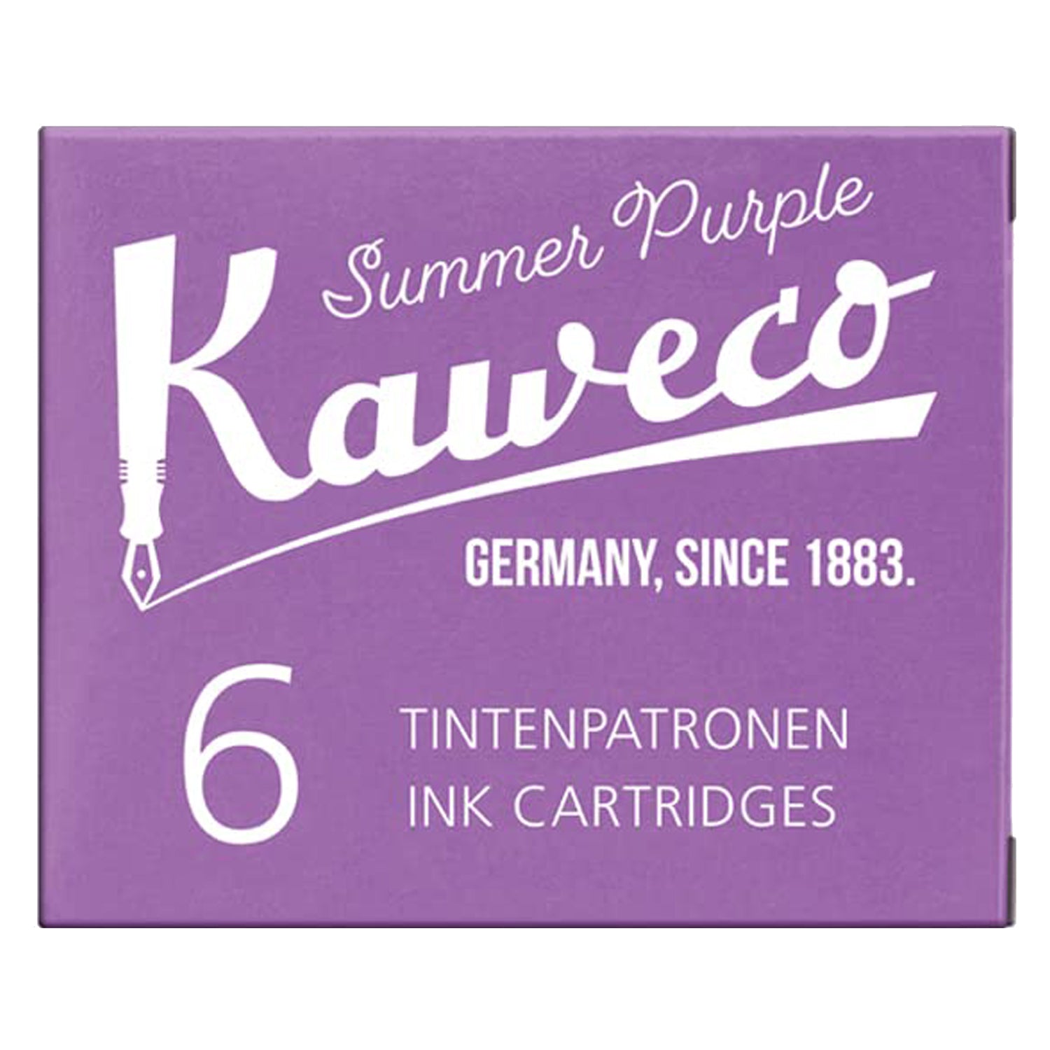 Kaweco Ink Cartridge (Summer Purple - Pack of 6) 10000010