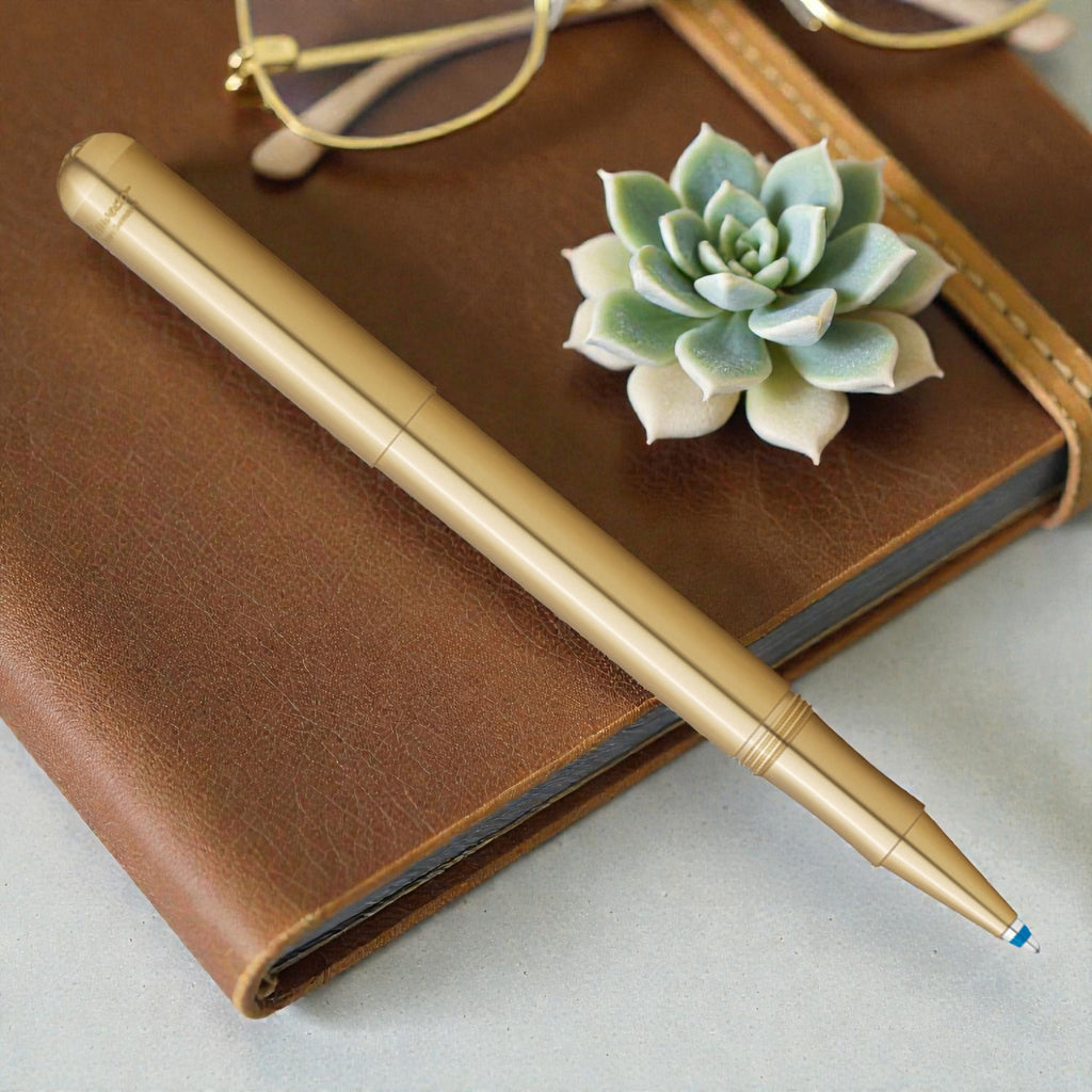 Kaweco Liliput Brass Ballpoint Pen 10001222 (Clip Not Included)