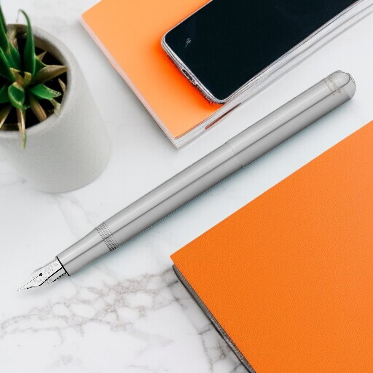 Kaweco Liliput Stainless Steel CT Fountain Pen (Clip Not Included)