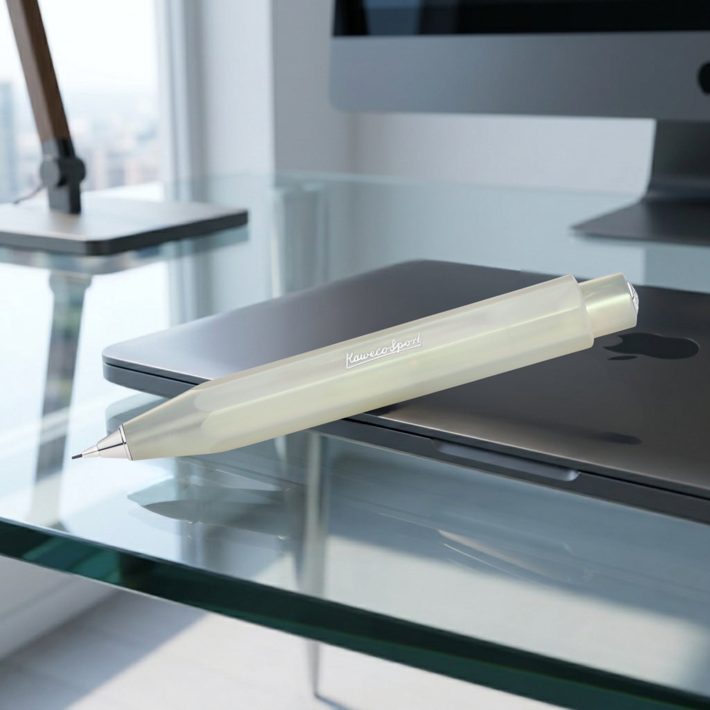 Kaweco Lunar Sport Light Green CT Mechanical Pencil (0.7 MM) 11000514 (Clip Not Included)