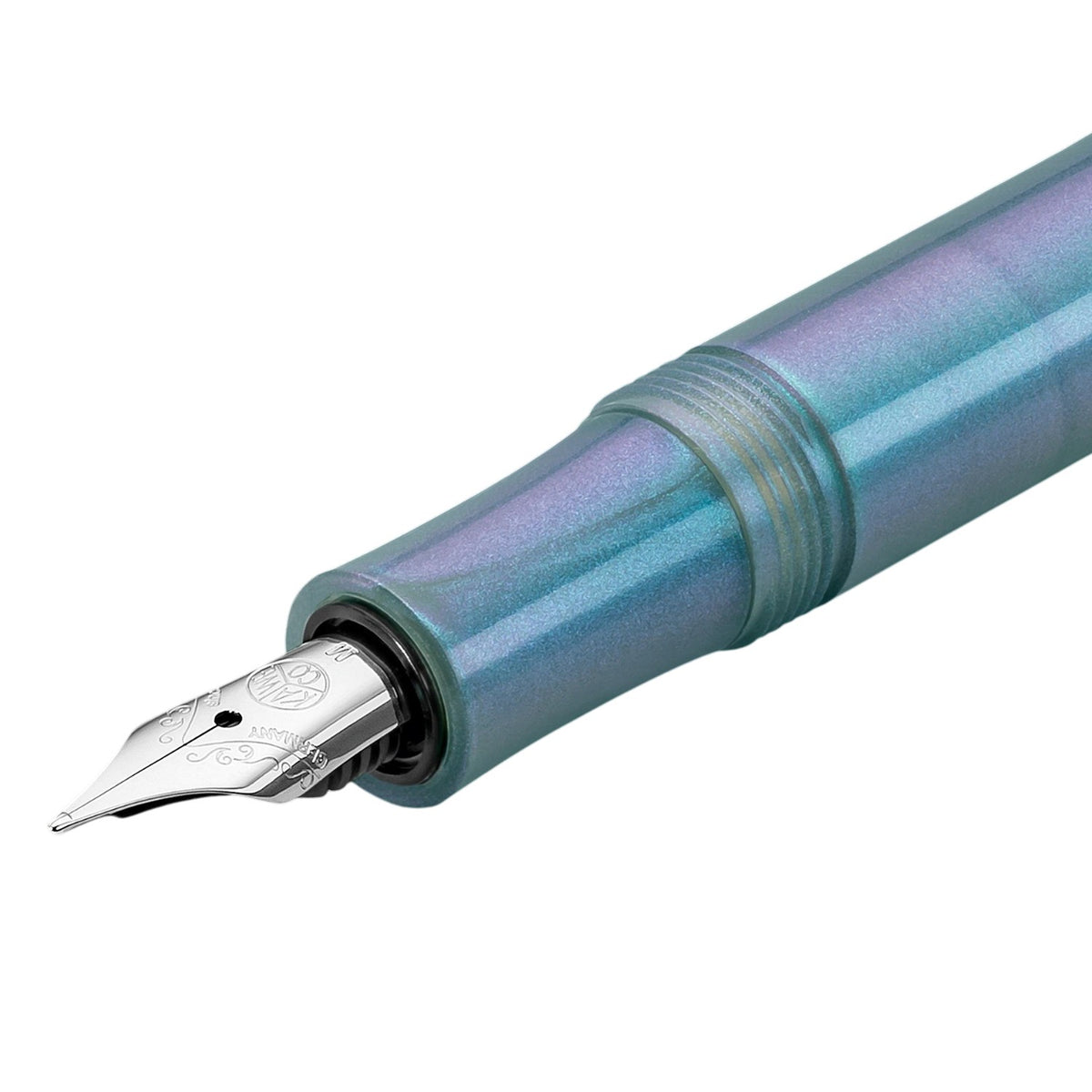 Kaweco Lunar Sport Shadow Blue CT Fountain Pen (Clip Not Included)