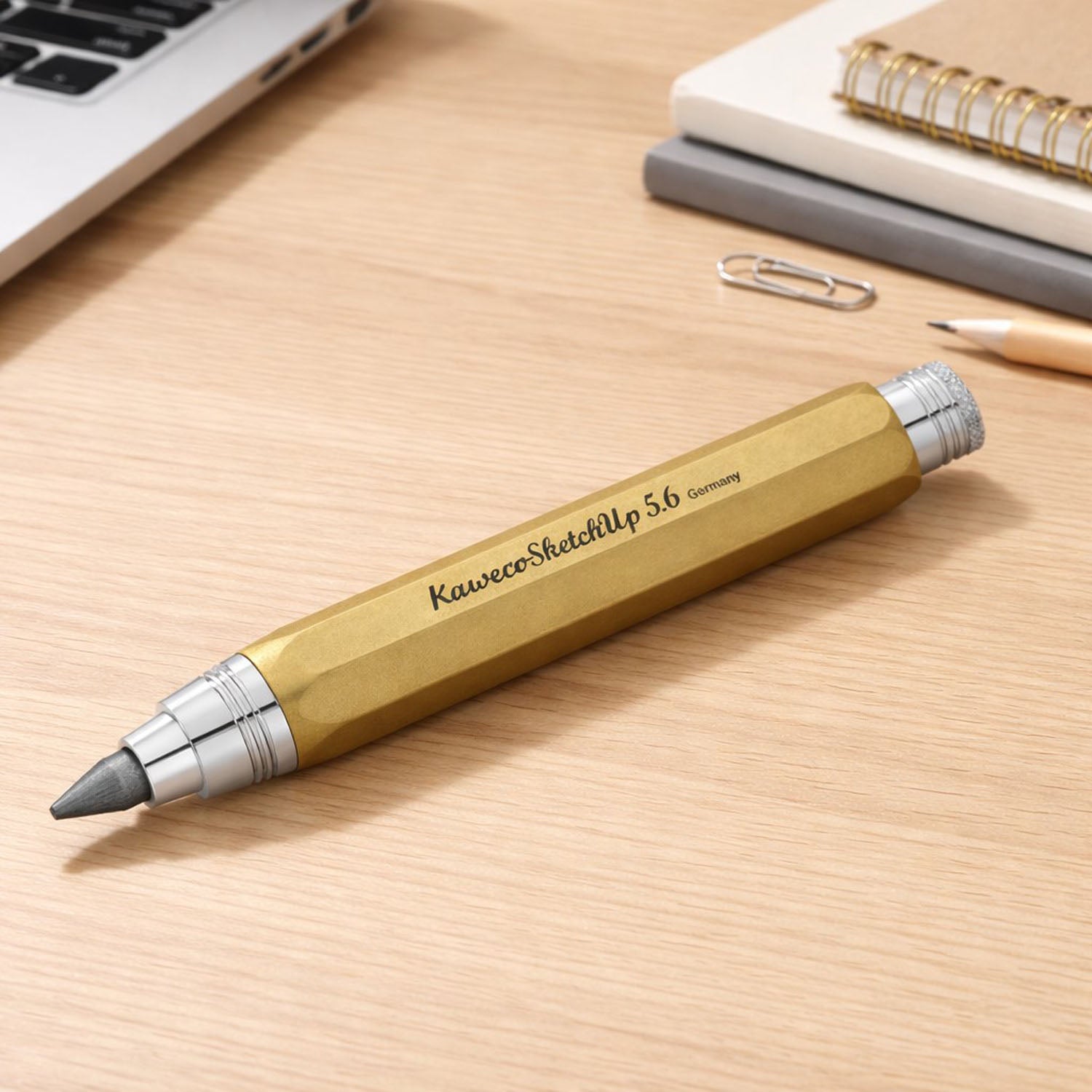 Kaweco Sketchup Brass CT Clutch Pencil (5.6 MM) 10000744 (Clip Not Included)