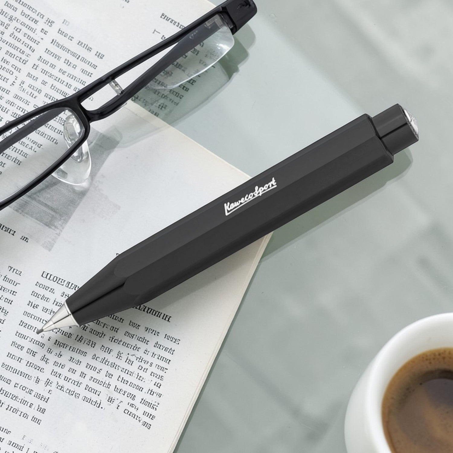 Kaweco Skyline Sport Black CT Mechanical Pencil (0.7 MM) 10000777 (Clip Not Included)
