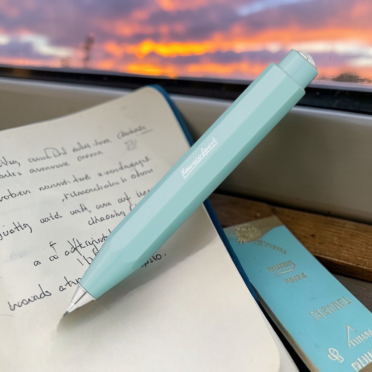 Kaweco Skyline Sport Mint CT Mechanical Pencil (0.7 MM) 10000775 (Clip Not Included)