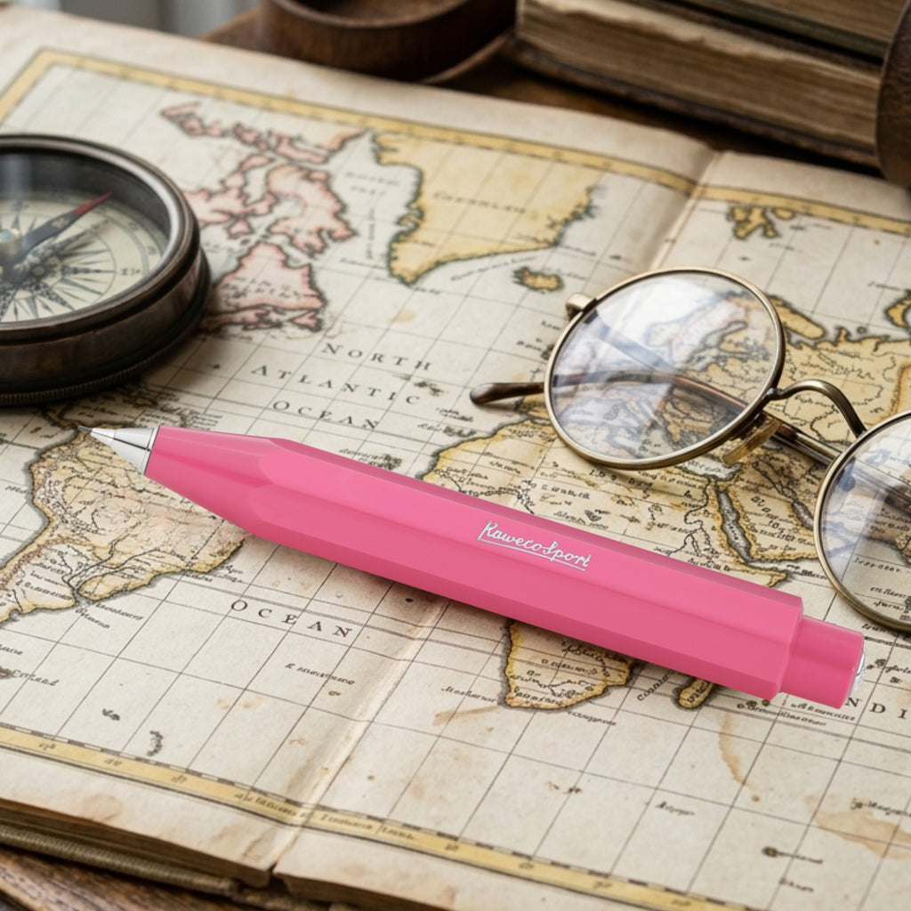 Kaweco Skyline Sport Pink CT Mechanical Pencil (0.7 MM) 10000932 (Clip Not Included)