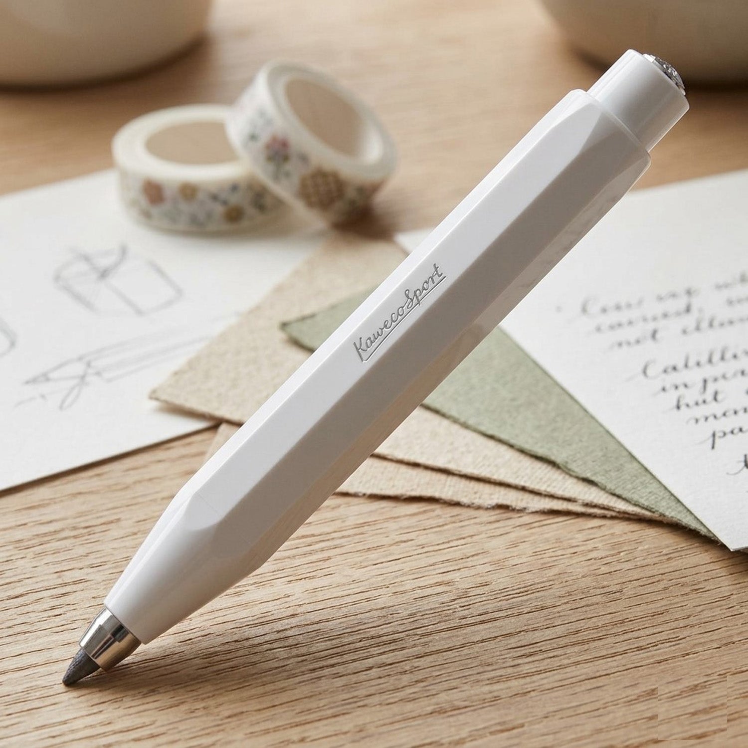 Kaweco Skyline Sport White CT Clutch Pencil (3.2 MM) 10000940 (Clip Not Included)