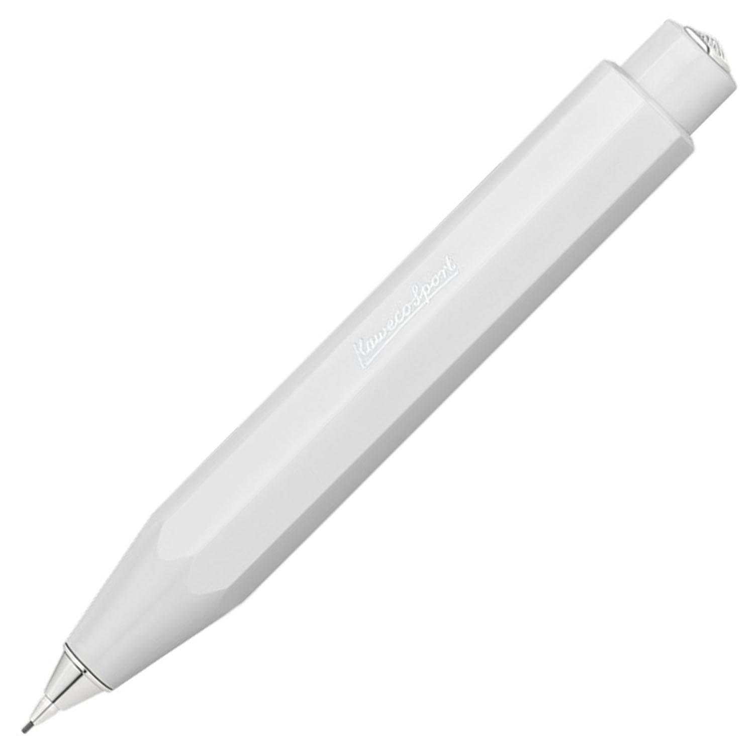 Kaweco Skyline Sport White CT Mechanical Pencil (0.7 MM) 10000941 (Clip Not Included)