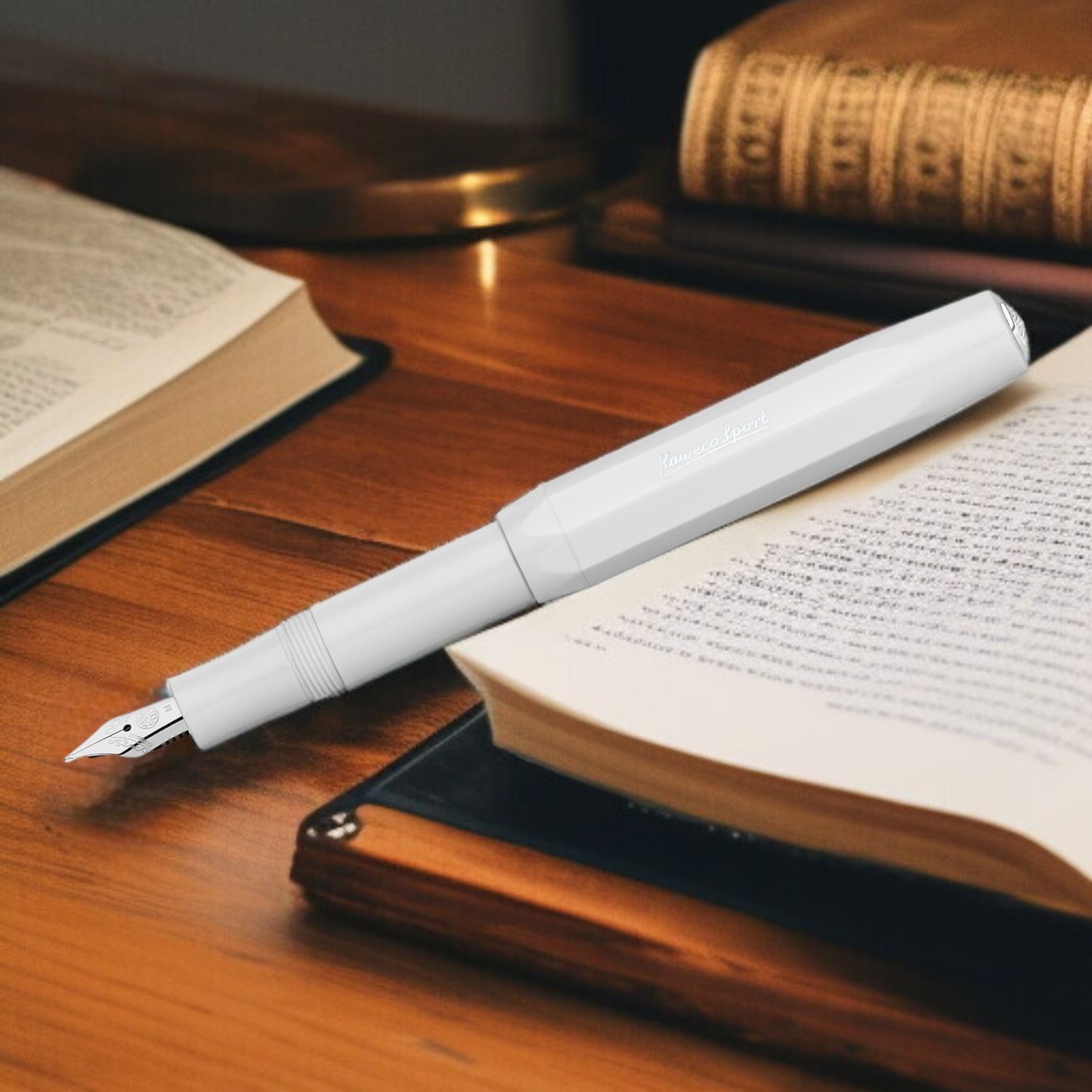 Kaweco Skyline Sport White CT Fountain Pen (Clip Not Included)