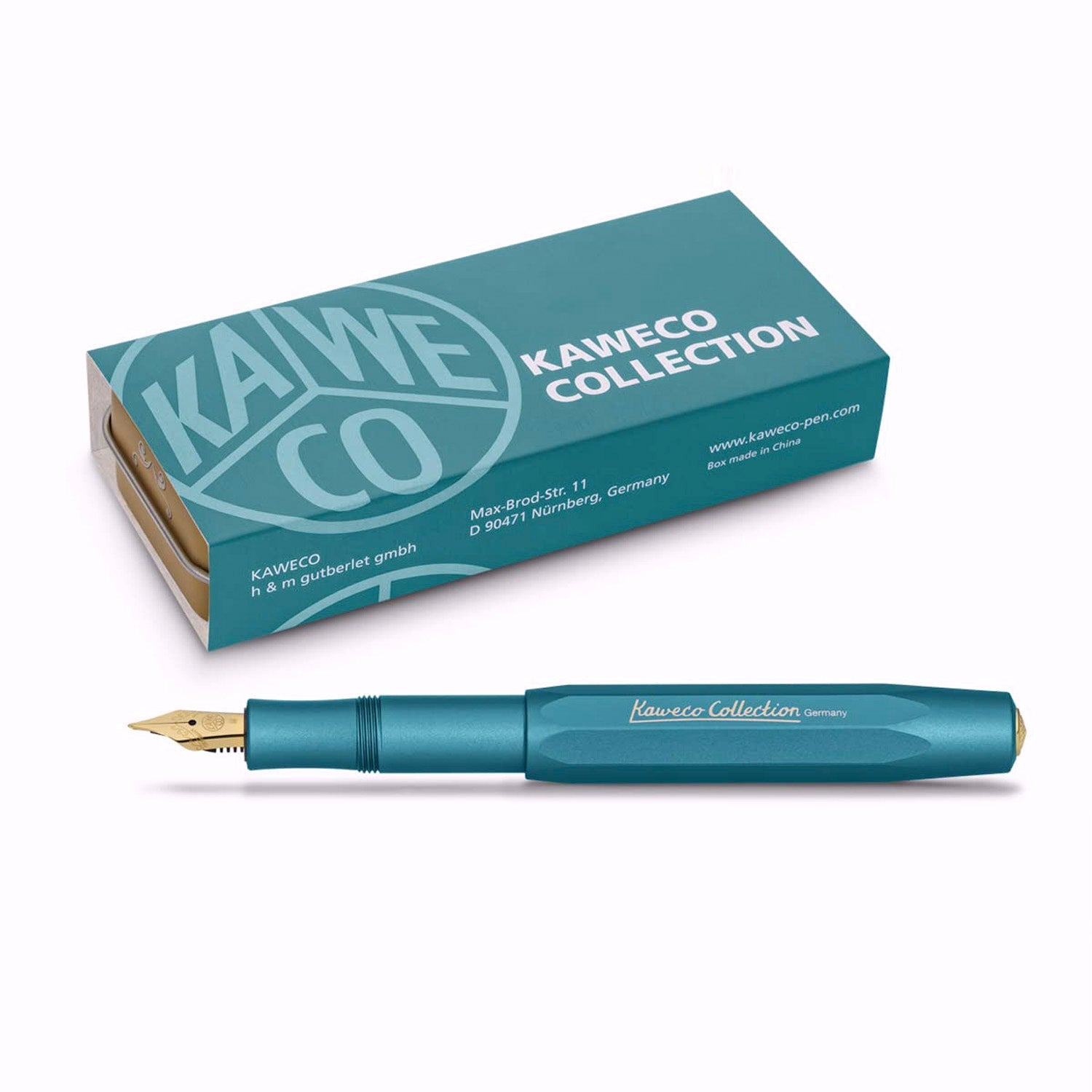 Kaweco Sport Collection Iguana Blue GT Fountain Pen (Limited Edition)
