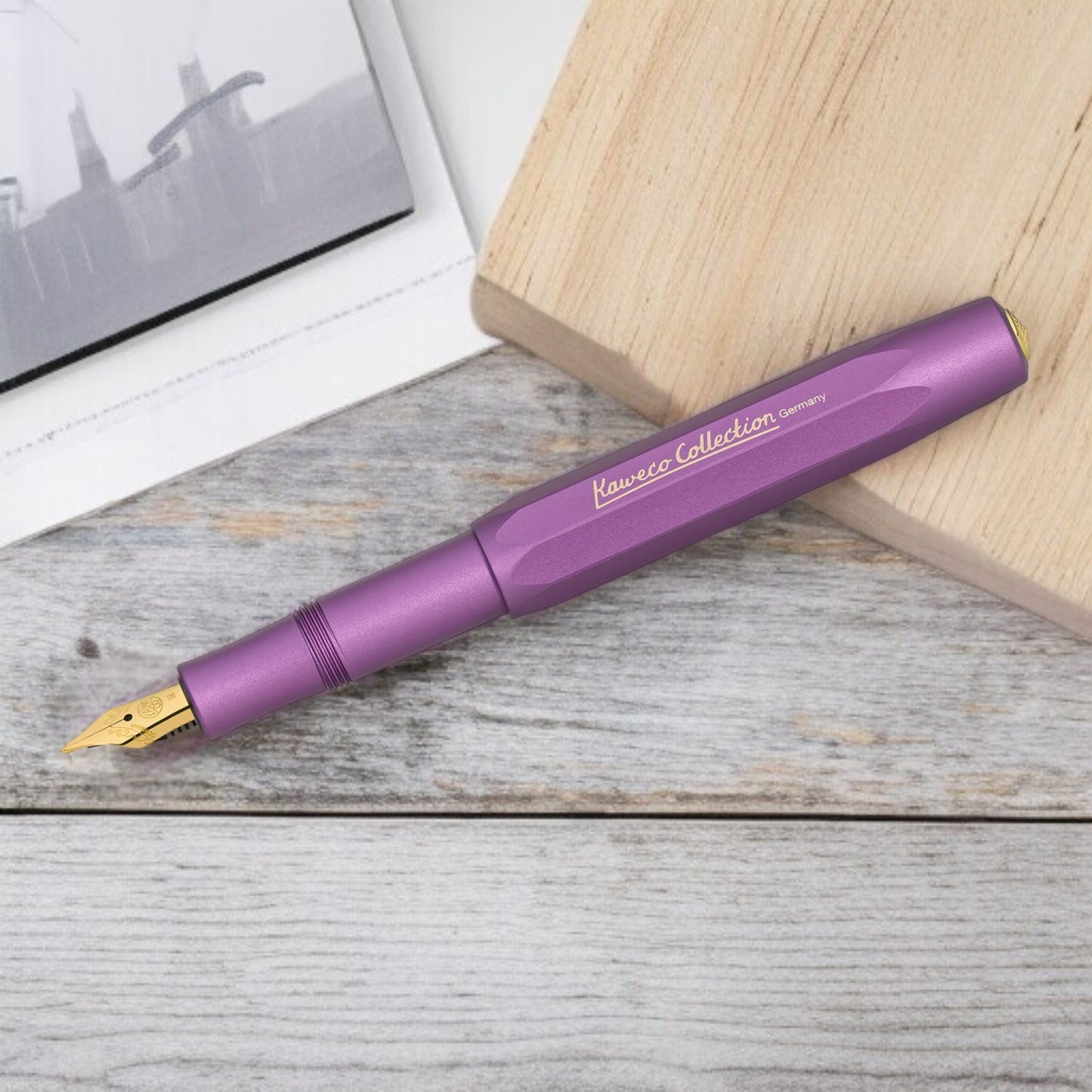 Kaweco Sport Collection Vibrant Violet GT Fountain Pen (Clip Not Included)
