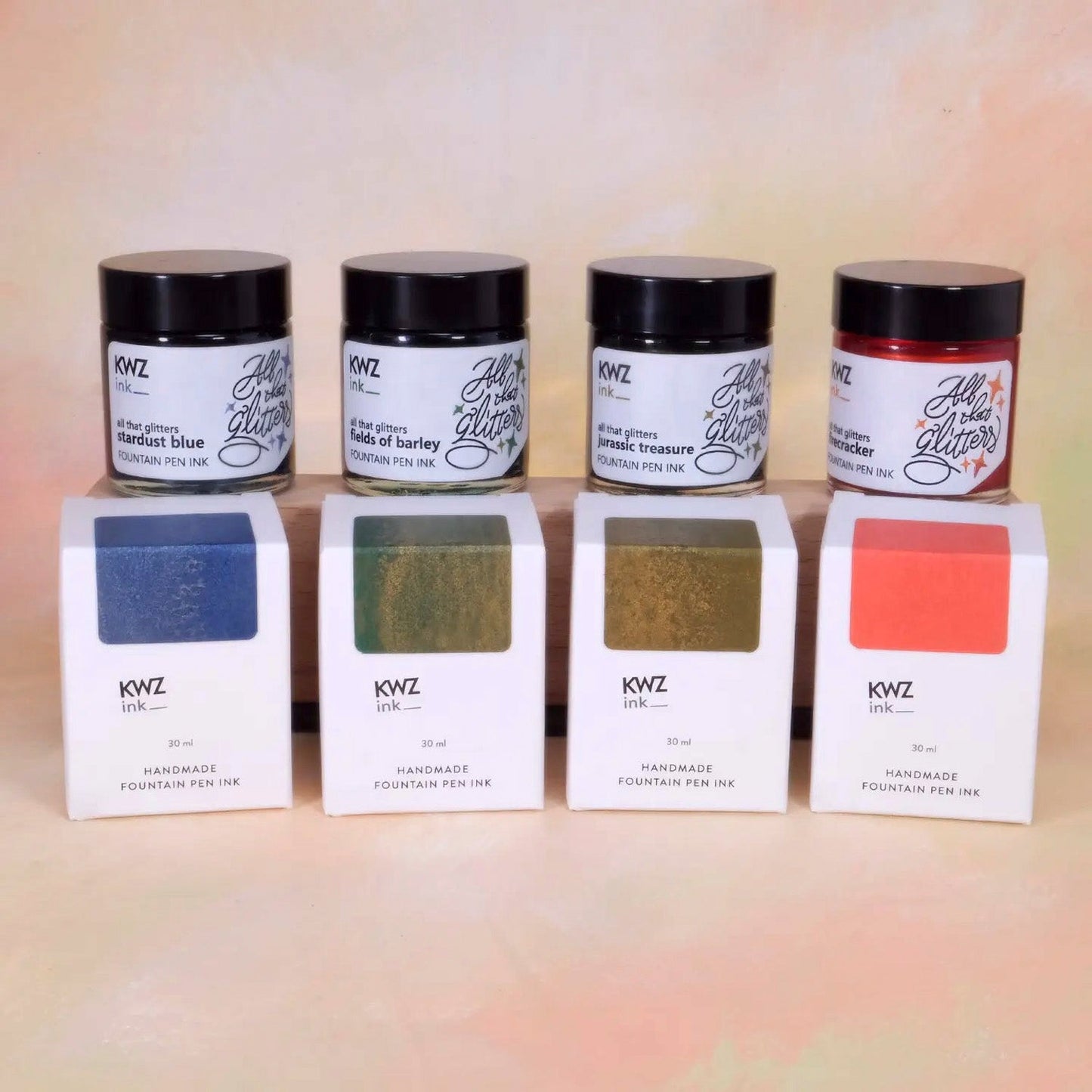 KWZ All That Glitters Ink Bottle (Stardust Blue - 30 ML) 6101