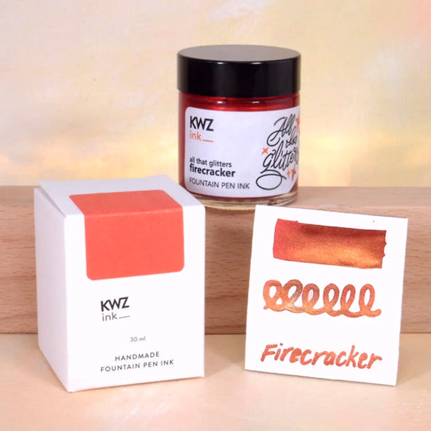 KWZ All That Glitters Ink Bottle (Firecracker - 30 ML) 6401
