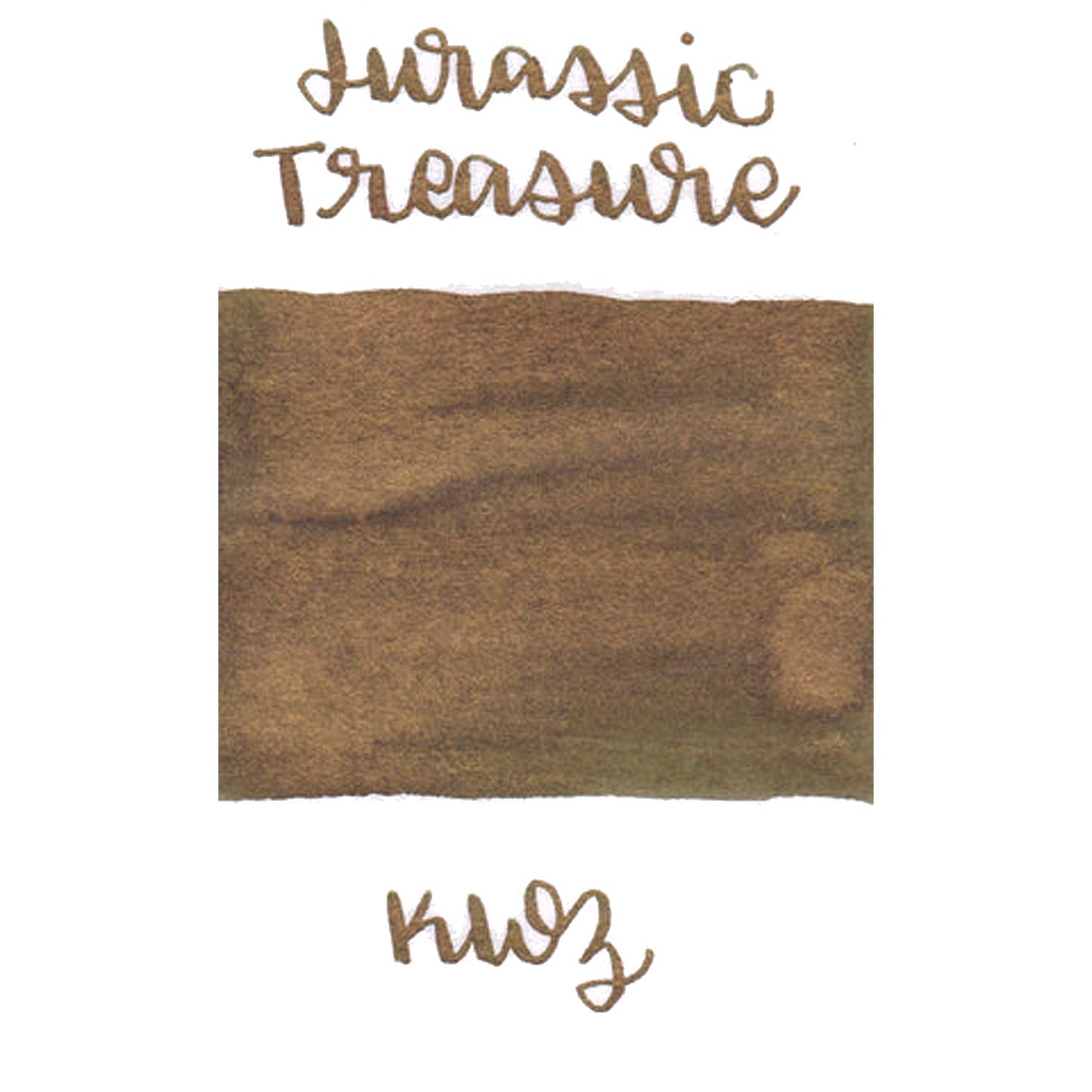 KWZ All That Glitters Ink Bottle (Jurassic Treasure - 30 ML) 6201