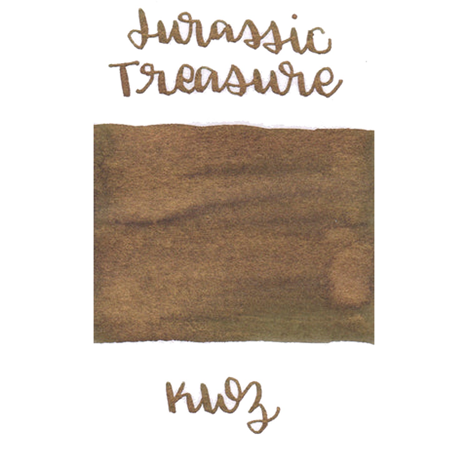 KWZ All That Glitters Ink Bottle (Jurassic Treasure - 30 ML) 6201