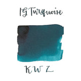 KWZ Iron Gall Ink Bottle (Turquoise - 60 ML) 1107-IG
