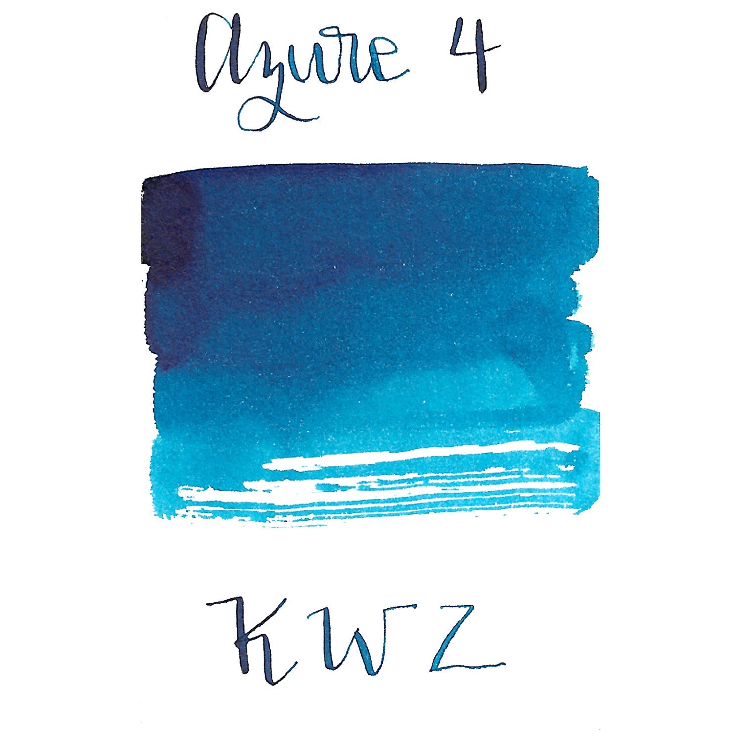 KWZ Standard Ink Bottle (Azure 4 - 60 ML) 4106