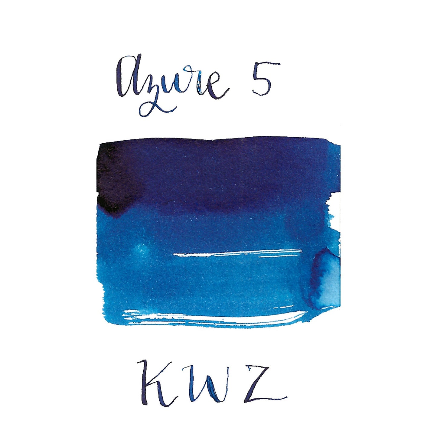 KWZ Standard Ink Bottle (Azure 5 - 60 ML) 4107