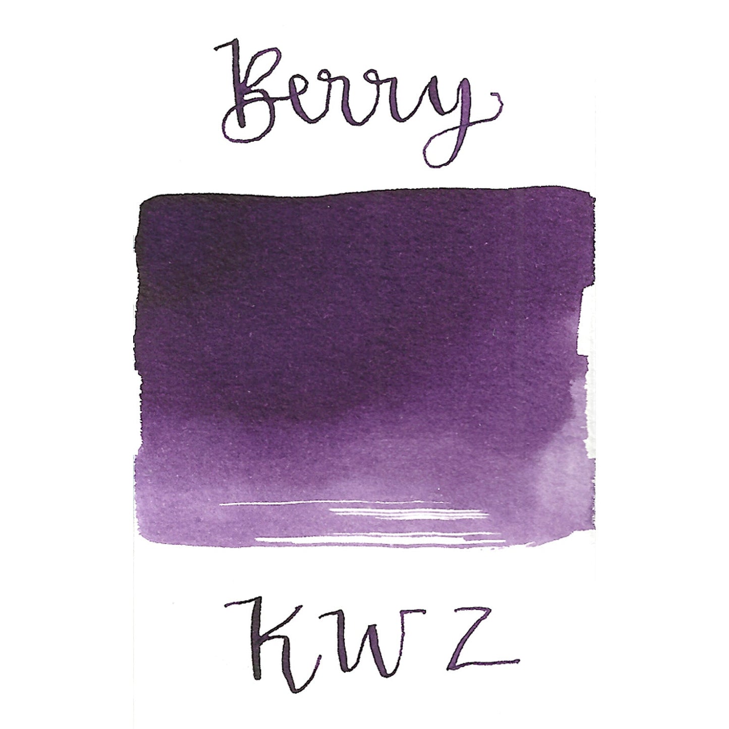 KWZ Standard Ink Bottle (Berry - 60 ML) 4501