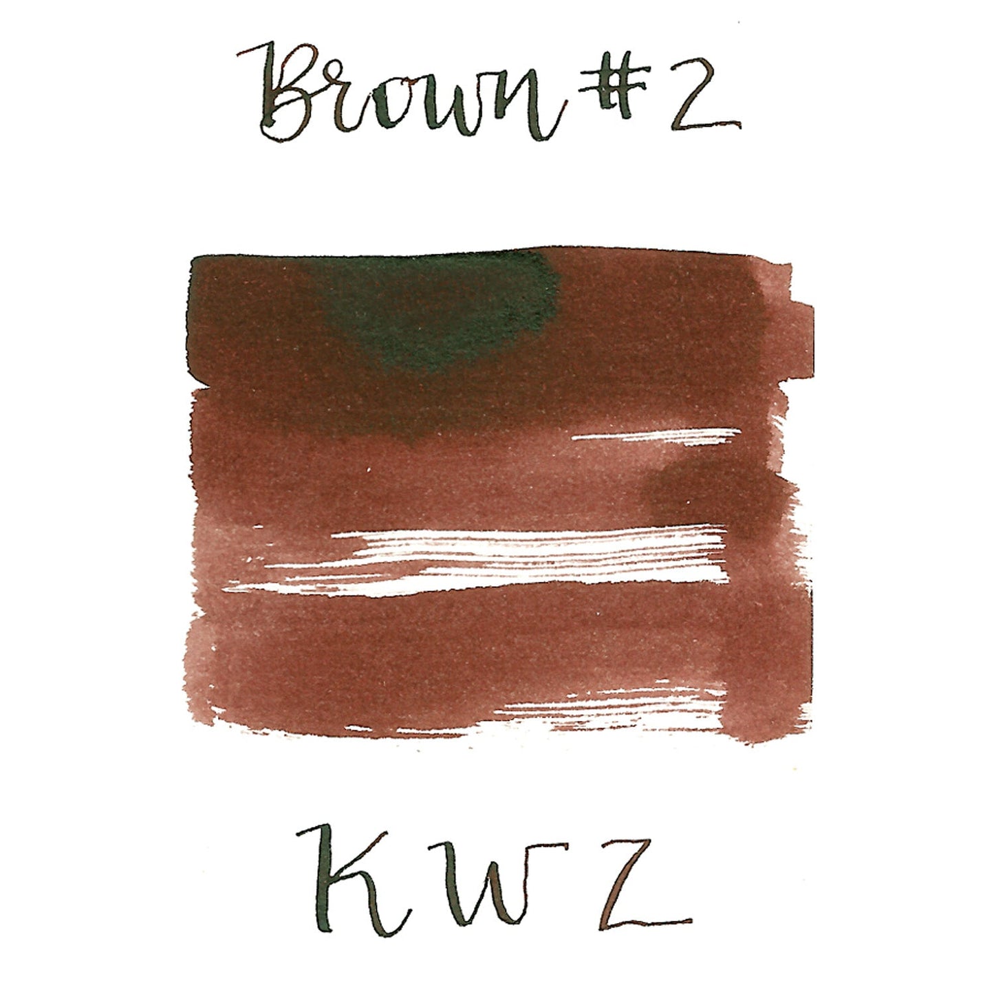 KWZ Standard Ink Bottle (Brown 2 - 60 ML) 4601