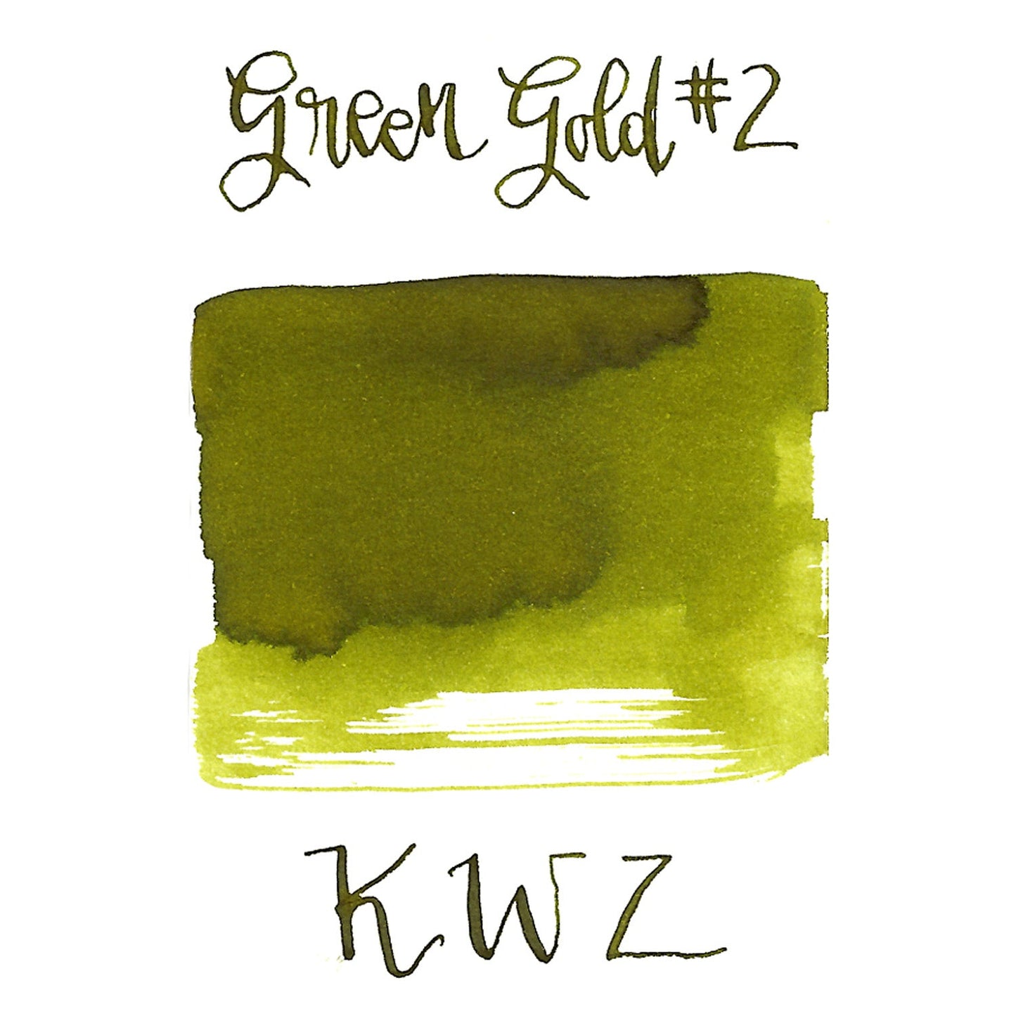 KWZ Standard Ink Bottle (Green Gold 2 - 60 ML) 4305