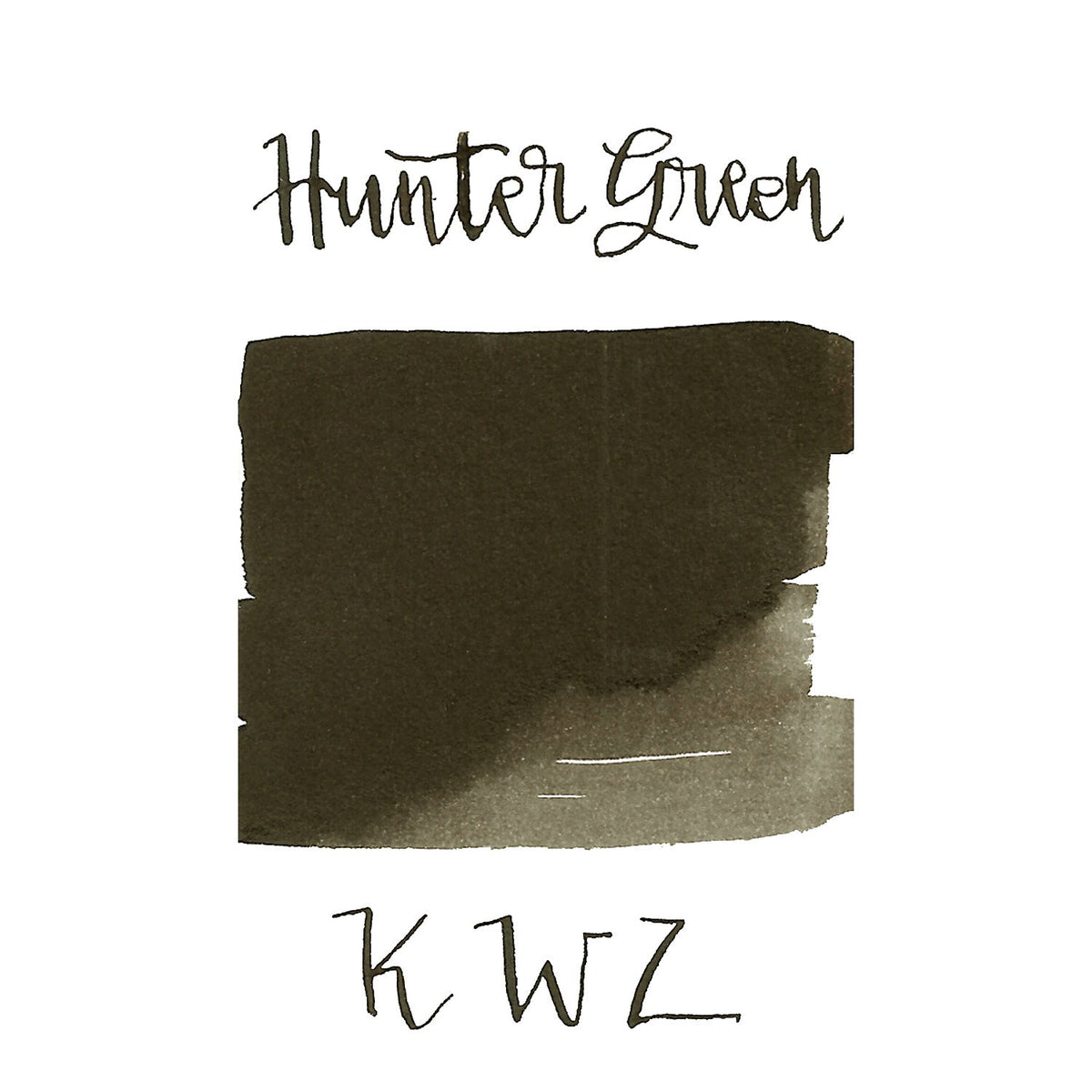 KWZ Standard Ink Bottle (Hunter Green - 60 ML) 4210
