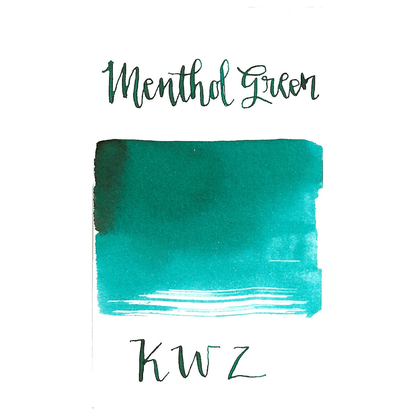 KWZ Standard Ink Bottle (Menthol Green - 60 ML) 4200