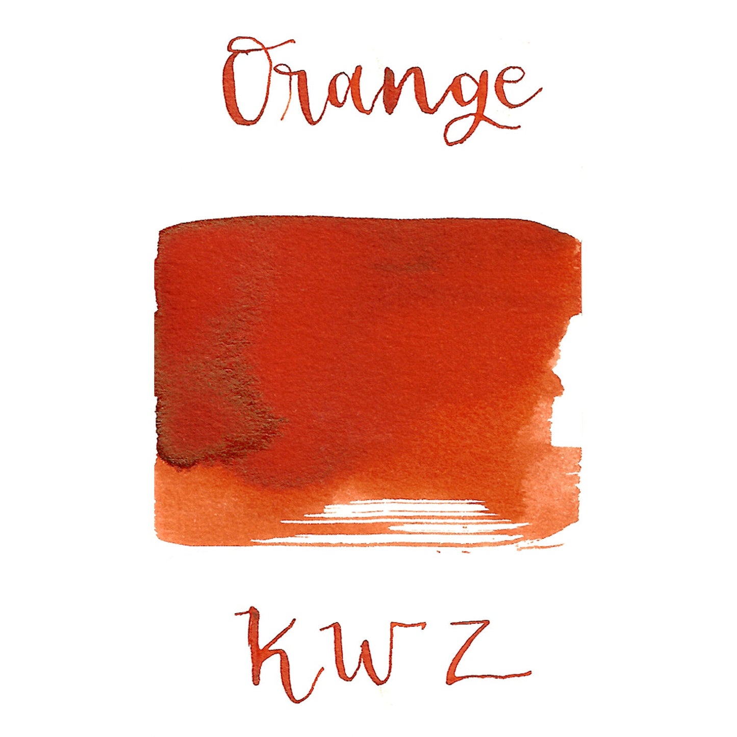 KWZ Standard Ink Bottle (Orange - 60 ML) 4300